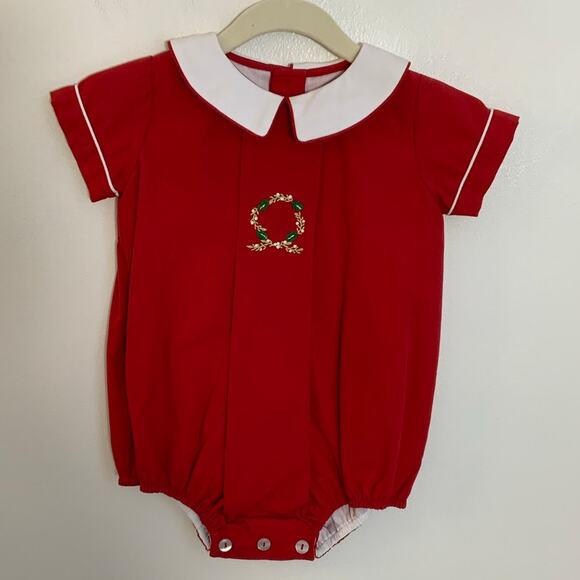 The Proper Peony Yuletide Boy Bubble NWT size 9mo, - Picture 3 of 5